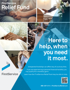 Relief Fund Awareness Flyer