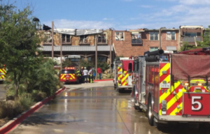 After the fire. Photo credit Matt McNew/WFAA