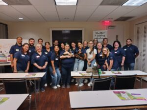 FirstService Residential volunteers at the Humane Society of Broward County